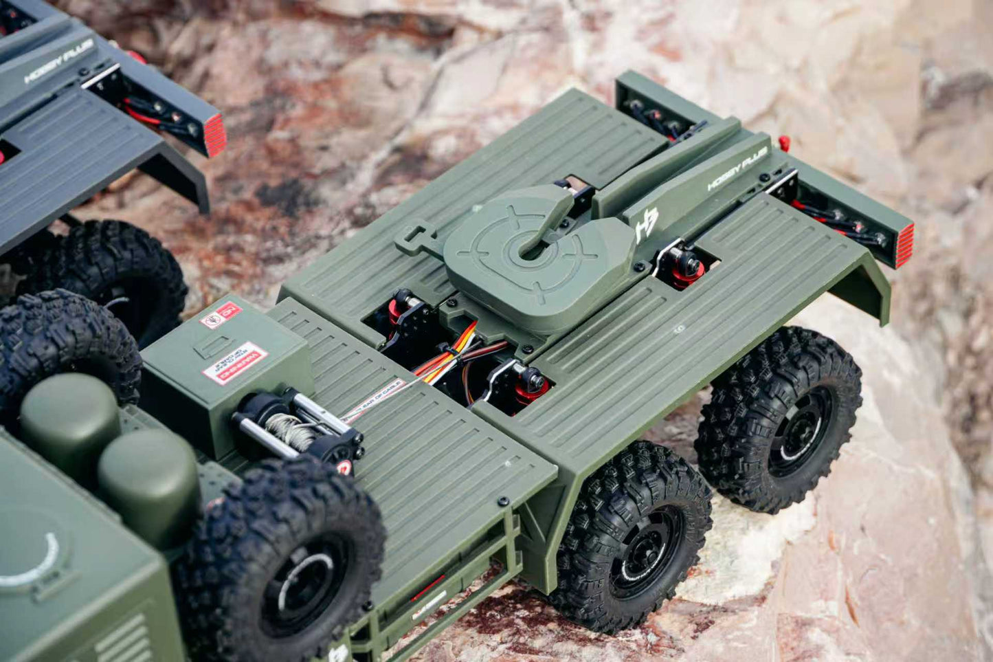 HobbyPlus CR-18P Terranaut 8X8 AWS RC Crawler - Gray
