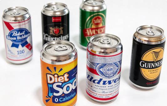 HRC 1/10 Scale Crawler Accessory - Beer & Soda Cans (3pcs)