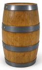 HRC 1/10 Scale Crawler Accessory - Wood Barrel