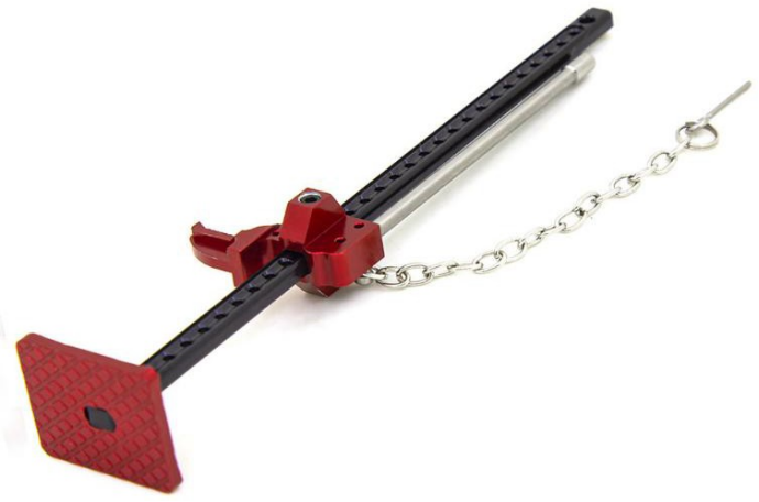 HRC 1/10 Scale Crawler Accessory - Aluminum High Lift Jack (High)