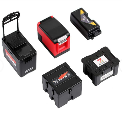 HRC 1/10 Scale Crawler Accessory - Tool Box | Cooler | Box Case Set (5pcs), Black