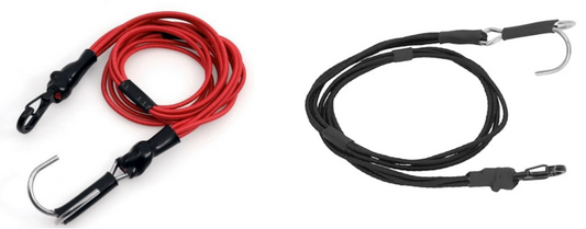 HoustonRC 1/10 Elastic Winch Tow Rope (Black)
