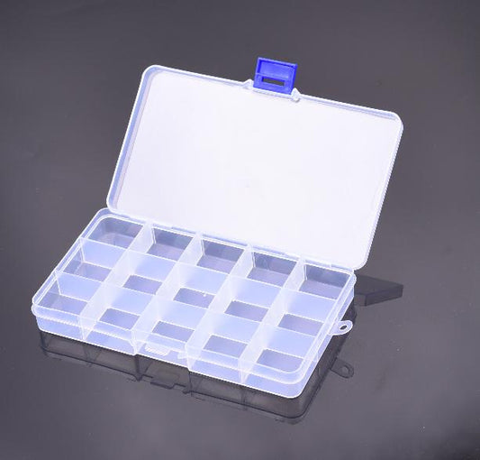 Houston RC Storage Box (15 compartments) (175mm x 100mm x 23mm) - HRCKRSB008