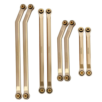 Houston RC SCX24 High Clearance Brass Links (longer wheel base) - HRCKRSCX24141