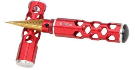 HoustonRC Body Reamer - Black/Red Edition, (0-14mm) - HRCKRTC062