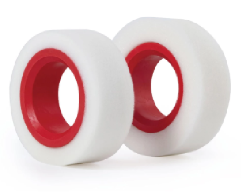 Dual Stage 1.9” Wheel Inserts (Hard TPE Inner, Soft Foam Outer), (115-120mm) 4pcs