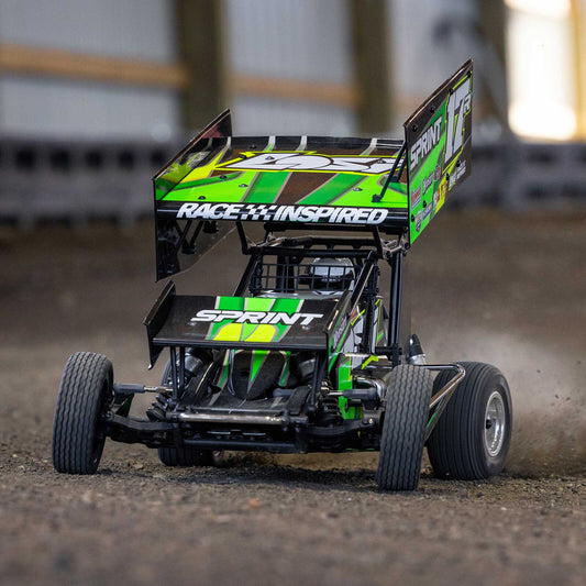 LOS-1387T2 1/10 22S Sprint 2WD RTR, Green