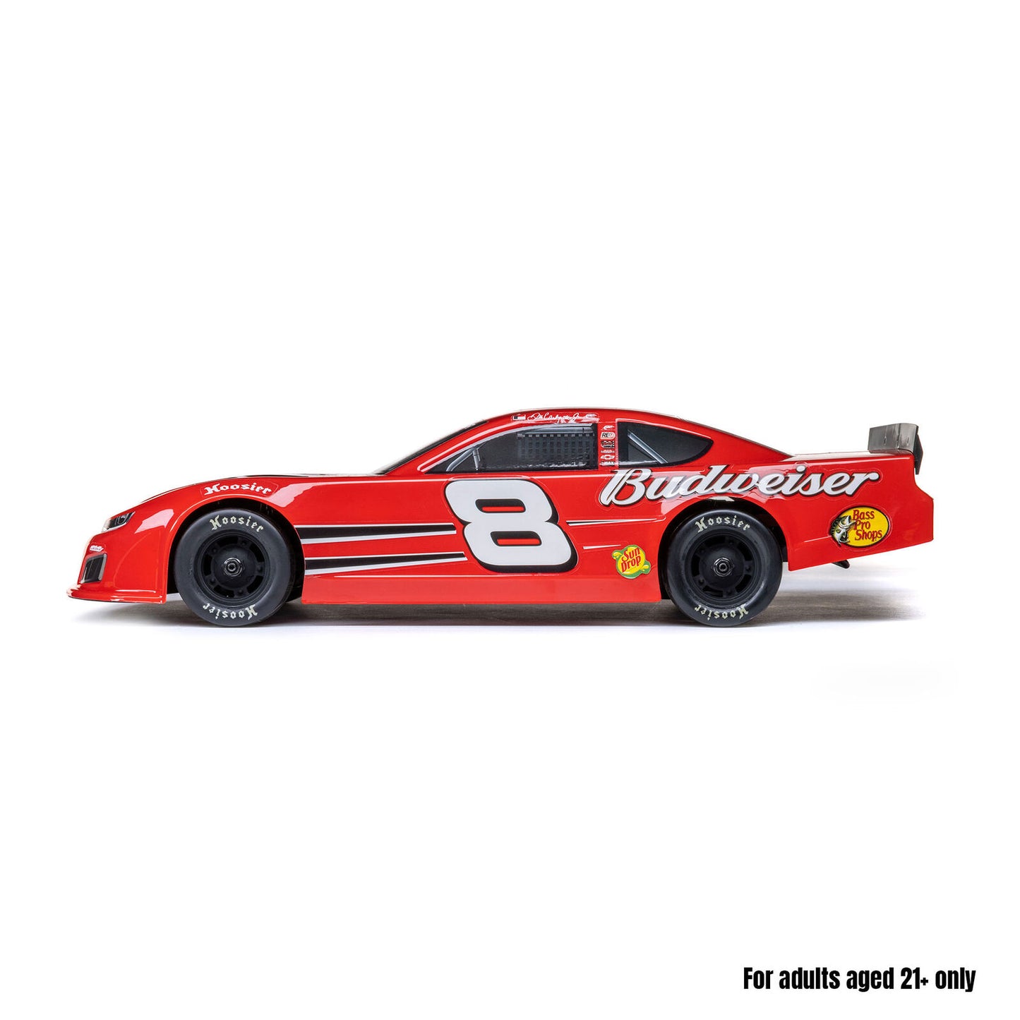 LOS-3104T2 Losi 1/12 Chevrolet ZL1 Asphalt Late Model Grom AWD RTR On-Road Car Dale Earnhardt Jr. No. 8 (Budweiser) w/2.4GHz Transmitter, Battery, & Charger