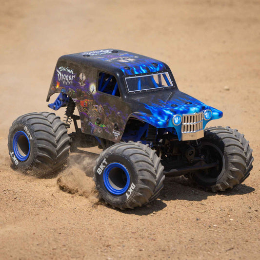 LOS01026T2 LOSI 1/18 Monster Truck Blue Son Uva Digger