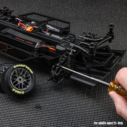 LOS1122501 LOSI NASCAR #1 Chevrolet Camaro ZL1 1/12 2S AWD RTR On-Road Car (Ross Chastain) w/2.4GHz Transmitter, Battery, & Charger