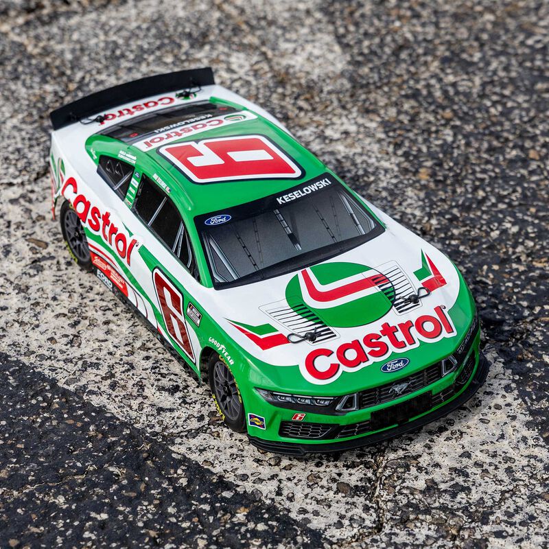 1/12 Losi NASCAR Brad Keselowski No. 6 2026 Castrol Ford Mustang (Battery & Charger Included) (PreOrder 10/21 - LOS1122606