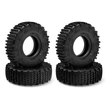 MEUS Racing 1.3" 70mm Tires MS6 Super Soft for 1/24-1/18 Crawlers w/1.3" wheels - M1302 - MEUS-01-KY0633