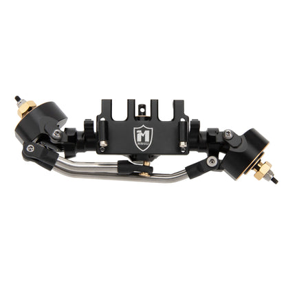 MEUS Racing 'Mullet Setup' SCX24 Metal V2 Isokinetic Front Axle & Portal Rear Axle for Axial 1/24 SCX24 RC Crawler