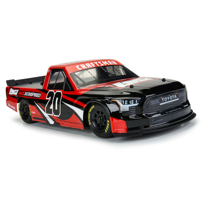 PRO1025910 Pro-Line Racing 1/12 Goodyear Eagle Truck/Retro Tire F/R MTD Blk Wheels (4): NASCAR
