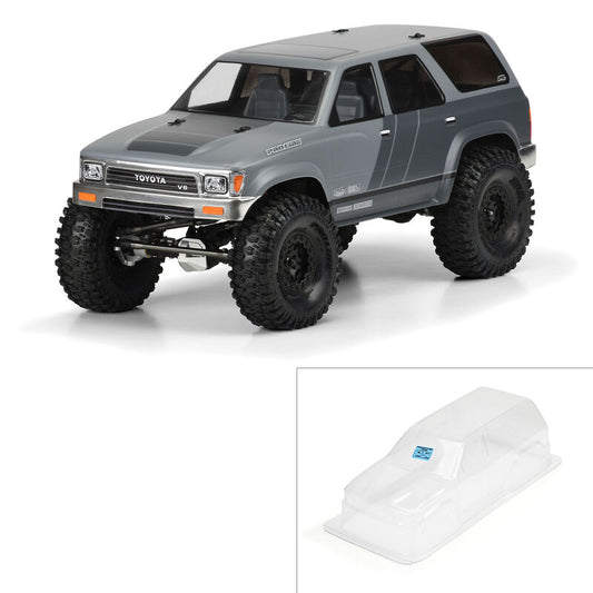 Pro-Line 1991 Toyota 4Runner Clear Body for 12.3” (313mm) Wheelbase Scale Crawler - PRO348100