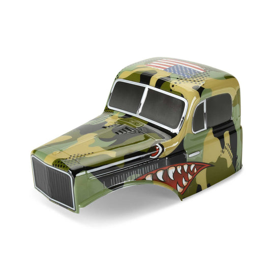 1/10 Limited Edition Pre-Cut/Pre-Painted Comp Wagon Cab-Only Body 12.3" (313mm) Wheelbase Crawlers, Camo PRO360620