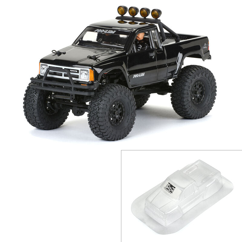 Pro-Line Racing 1985 Toyota HiLux SR5 Clear Body: SCX24 - PRO363600