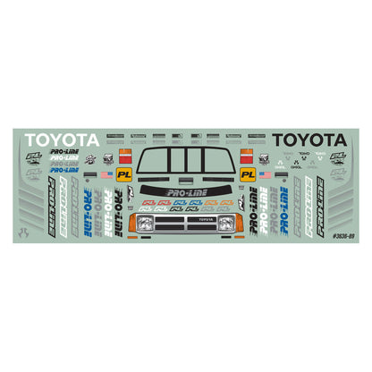 Pro-Line Racing 1985 Toyota HiLux SR5 Clear Body: SCX24 - PRO363600