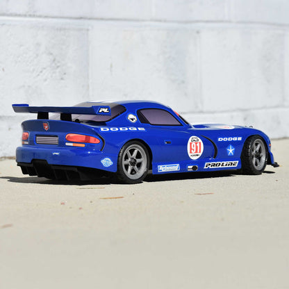 1/12 Pre-Cut 2002 Dodge Viper GTS Blue Body: Losi NASCAR - PRO368413