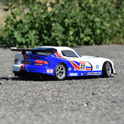 1/12 Pre-Cut 2002 Dodge Viper GTS Clear Body: Losi Grom Racecar - PRO368417