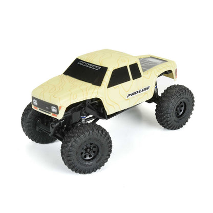 Pro-Line Axial SCX30 1/30 Coyote High Performance Pre-Trimmed & Pre-Painted Body (Tan Topo) (Limited Edition) - PRO369421