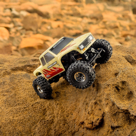Pro-Line Axial SCX30 1/30 Coyote High Performance Pre-Trimmed & Pre-Painted Body (Tan Topo) (Limited Edition) - PRO369421