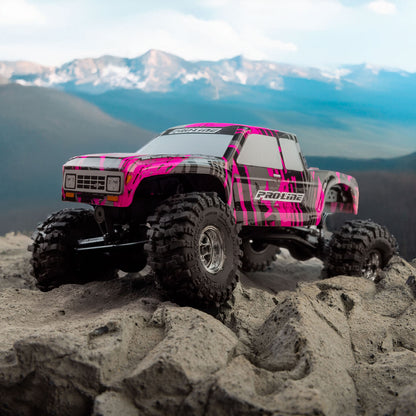 Pro-Line Axial SCX30 1/30 Coyote High Performance Pre-Trimmed & Pre-Painted Body (Pink Fury) (Limited Edition) - PRO369422