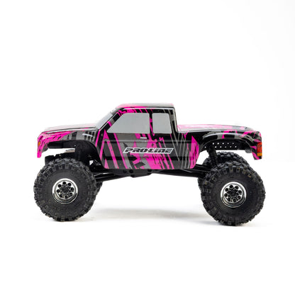 Pro-Line Axial SCX30 1/30 Coyote High Performance Pre-Trimmed & Pre-Painted Body (Pink Fury) (Limited Edition) - PRO369422