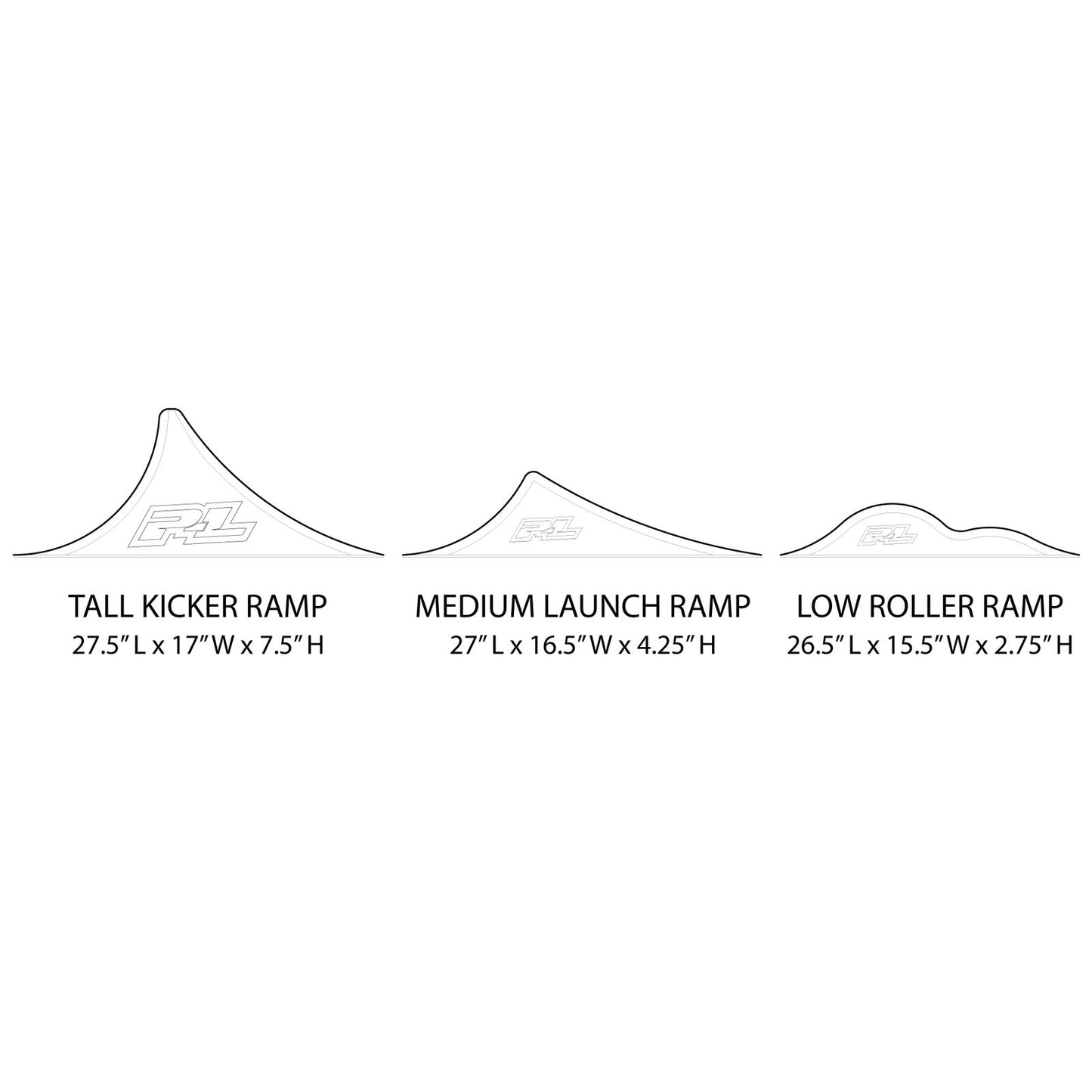 Big Air Triple RC Ramp Set PRO641800