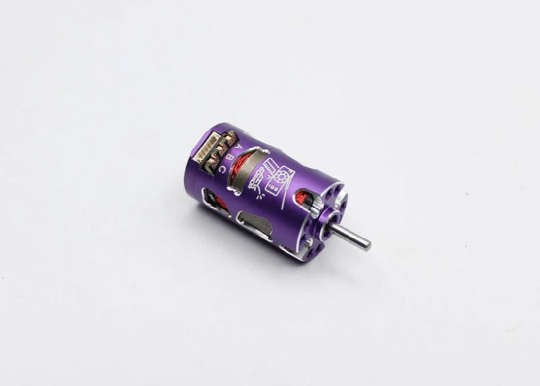 HRC 2500kv Purple Sensored Brushless Motor for 1/28