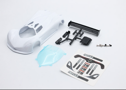 Reflex Racing MF-1 ABS Plastic Body Set (White )- RAW-001-WT