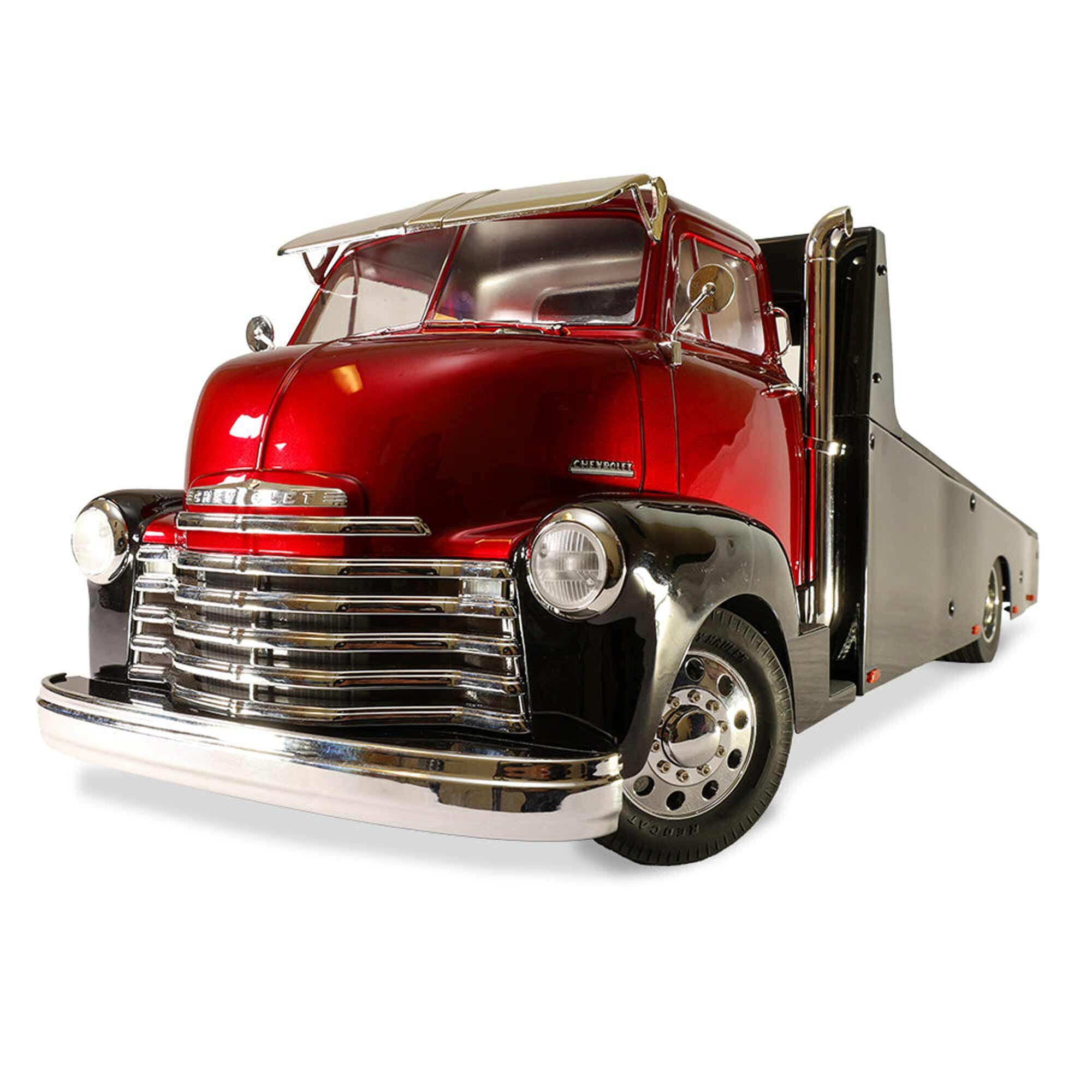 ricecat୨୧ RER22770 Redcat 1953 Chevrolet COE Custom Hauler – Houston RC