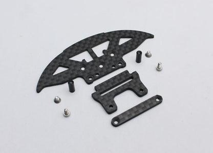 RX546 - Carbon Fiber Bumper and Clip Set for PN C9 Body