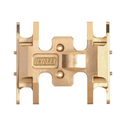 SCX24-12GD INJORA Brass Skid Plate Gearbox Transmission Mount for Axial SCX24