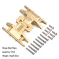 SCX24-12GD INJORA Brass Skid Plate Gearbox Transmission Mount for Axial SCX24