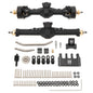 SCX24-01-KY1569 MEUS Racing Plastic Nylon Isokinetic 3-Section CVD Front Rear Axles Maximum Steering Angle 52° +5MM for SCX24 Deadbolt C10 JLU Gladiator Bronco - Front & Rear axles