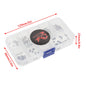 SCX24-01-KY0186 MEUS Racing Stainless Steel Full Car Screws Box Set for Axial SCX24