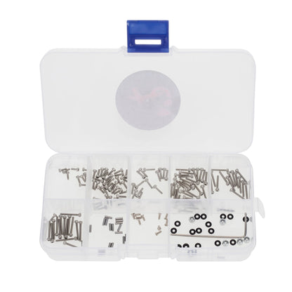 SCX24-01-KY0186 MEUS Racing Stainless Steel Full Car Screws Box Set for Axial SCX24