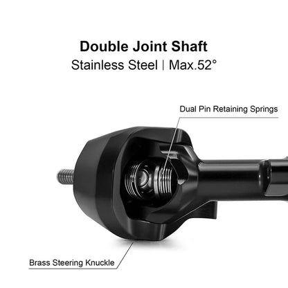 INJORA +4.5mm Planet Axles with Double Joint Shafts for 1/30 - SCX30-34BKFR