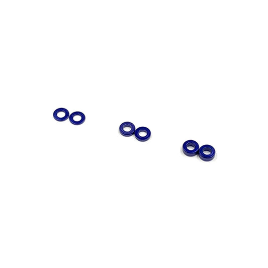 SHM-003 GL Racing  2x4 Aluminum Collar Set Blue