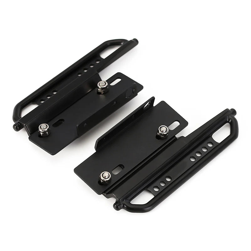 SCX24-80BK INJORA 2PCS Metal Rock Sliders Side Pedal for Axial SCX24 Jeep Wrangler Deadbolt Bronco