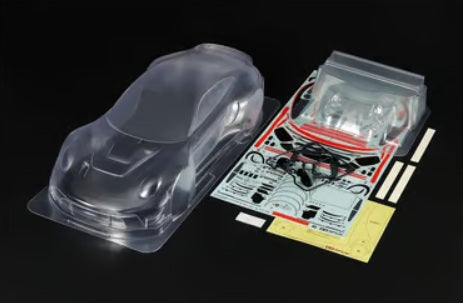 51752 Tamiya TT-02 1/10 Porsche 911 GT3 R Touring Car Body Set (Clear)