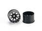 488BR14 PN Racing Mini-Z AWD Machine Cut BBS Rear Wheel R14mm Black