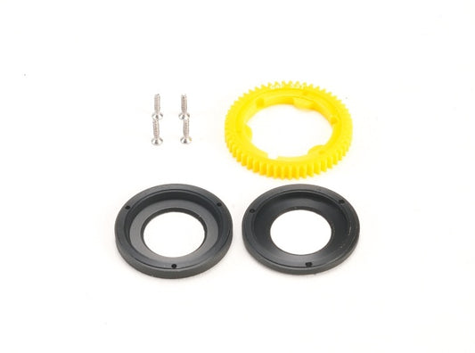 MR2055PC53 PN Racing Mini Z Enclosed Cover Kit Spur Gear 64P 53T for Gear Differential
