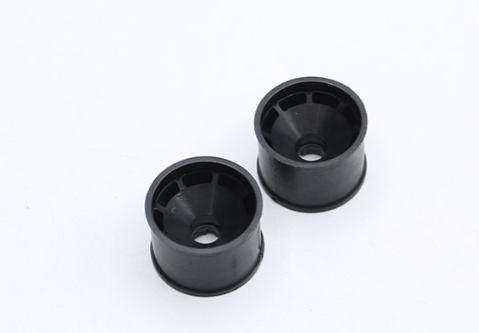 RX600R14B Reflex Racing Speed Dish Wheel Rear (14mm) - 0 Offset (Black)