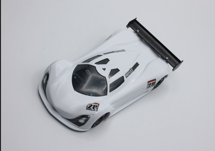 Reflex Racing MF-1 ABS Plastic Body Set (White )- RAW-001-WT