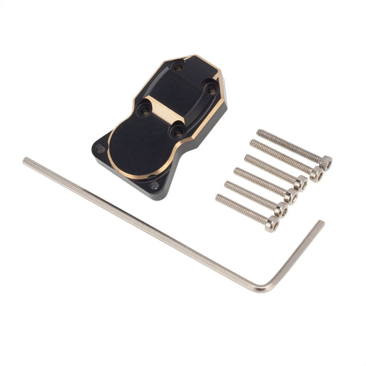 MEUS Racing Brass Counterweight Axle Diff Cover for Axial SCX24 90081 C10 Jeep 1/24 RC Crawler Car