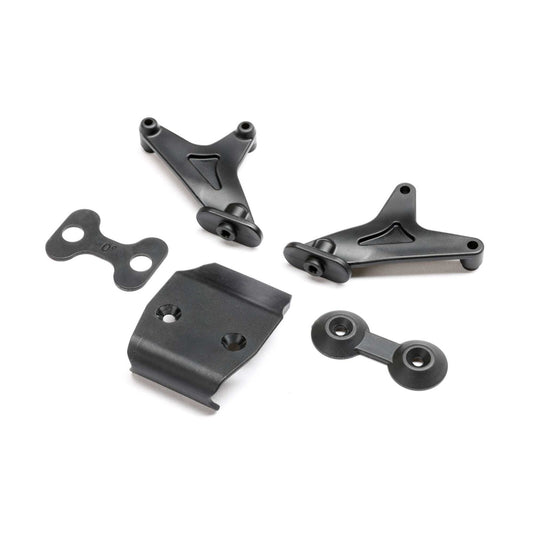 TLR-1108 Team Losi Racing Wing Mount Set, Front Bumper: 22X