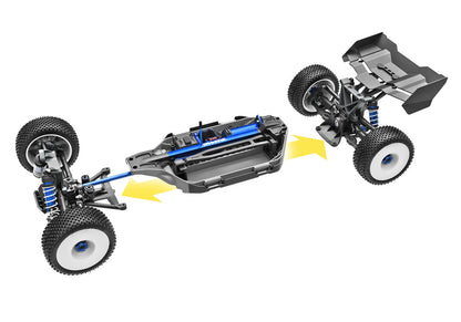 Traxxas Jato® 4x4 VXL 1/10 Brushless Electric Racing Buggy (Orange) w/TQi 2.4GHz Radio & Link Module - 90386-4-ORNG
