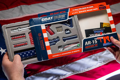 GOAAR-USA Goat Guns Miniature 1/3 Scale Die-Cast AR15 Model Kit USA